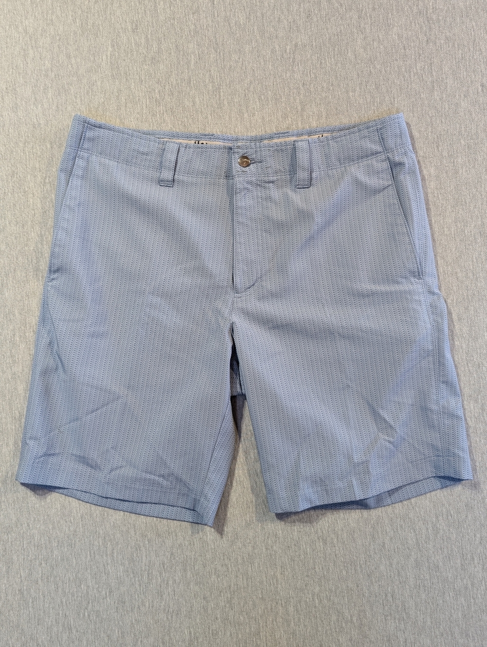 Callaway Men's Golf Shorts 34 Blue Geometric Print